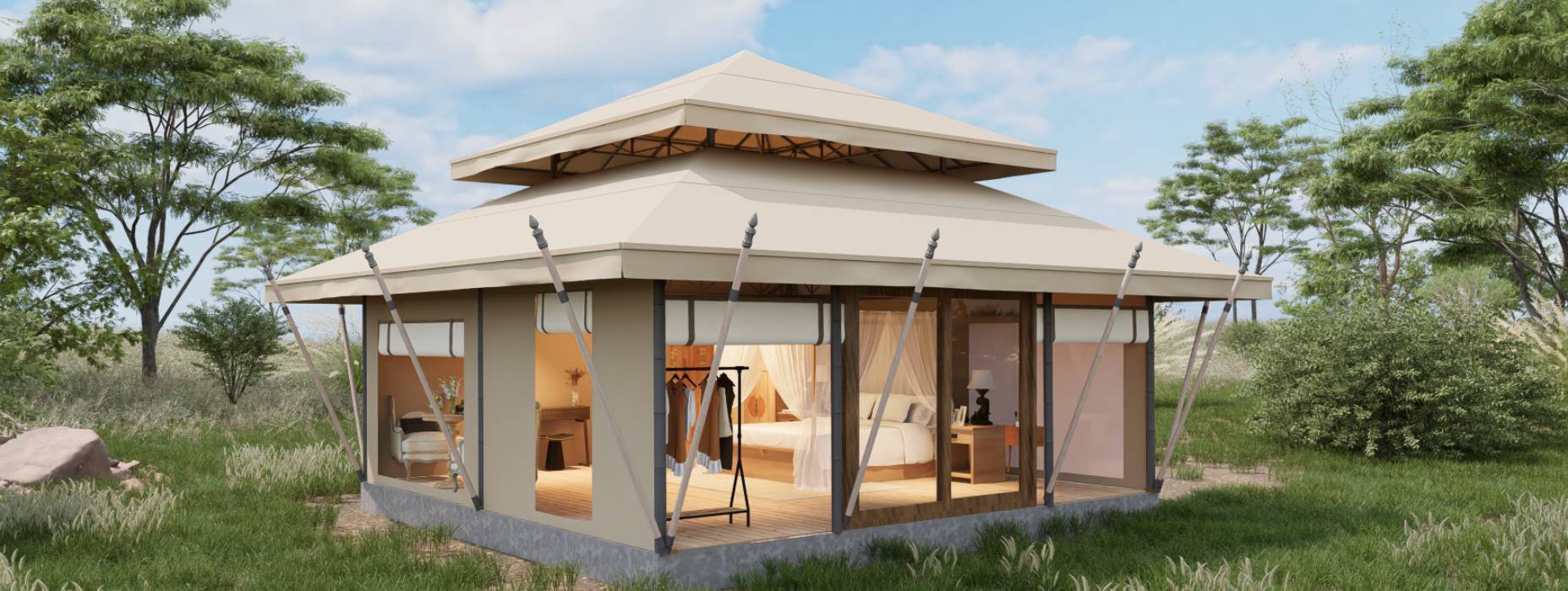 府谷县户外野奢帐篷